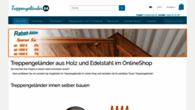 What Treppengelaender24.de website looked like in 2020 (3 years ago)