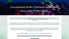 What Thailandtravelmartplus.com website looked like in 2020 (3 years ago)