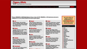 What Topsofweb.com website looked like in 2020 (3 years ago)