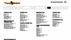 What Trovalosubito.com website looked like in 2020 (3 years ago)