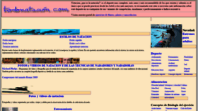 What Todonatacion.com website looked like in 2020 (3 years ago)