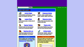 What Teacherview.com website looked like in 2020 (3 years ago)
