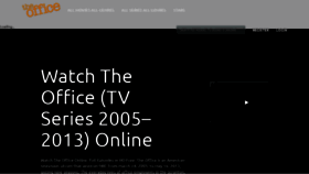 What Theofficetv.com website looked like in 2020 (3 years ago)