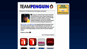 What Teampenguin.com website looked like in 2020 (3 years ago)