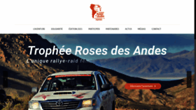 What Trophee-roses-des-andes.com website looked like in 2020 (3 years ago)