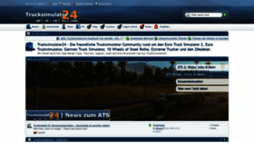 What Trucksimulator24.de website looked like in 2020 (3 years ago)