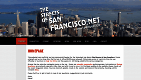 What Thestreetsofsanfrancisco.net website looked like in 2020 (3 years ago)
