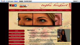 What Tugbabozkurt.com website looked like in 2020 (3 years ago)