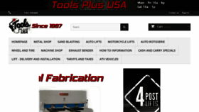 What Toolsplususa.com website looked like in 2020 (3 years ago)