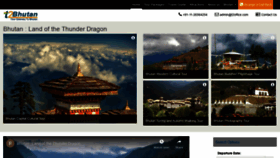 What Tourism2bhutan.com website looked like in 2020 (3 years ago)
