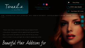 What Touslehair.net website looked like in 2020 (3 years ago)