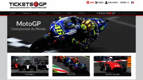 What Tickets2gp.com website looked like in 2020 (3 years ago)