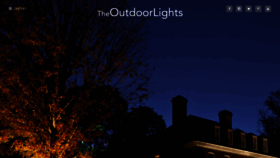 What Theoutdoorlights.com website looked like in 2020 (3 years ago)