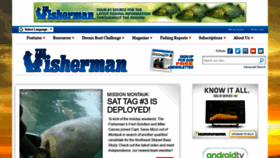 What Thefisherman.com website looked like in 2020 (3 years ago)