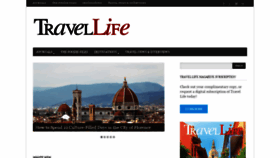 What Travellife.ca website looked like in 2020 (3 years ago)