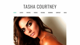 What Tashacourtney.com website looked like in 2020 (3 years ago)
