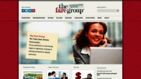 What Thefaregroup.com website looked like in 2020 (3 years ago)