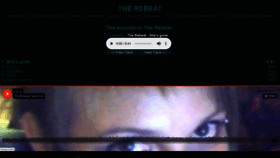 What Therebeat.com website looked like in 2020 (3 years ago)