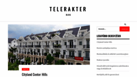 What Telerakter.hu website looked like in 2020 (3 years ago)