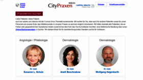 What Termin-citypraxen.de website looked like in 2020 (3 years ago)