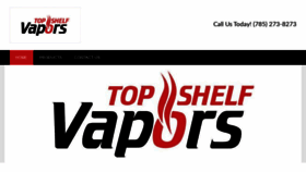 What Topshelfvapors.net website looked like in 2020 (3 years ago)