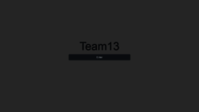 What Team13.ru website looked like in 2020 (3 years ago)