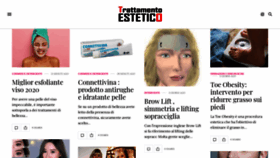 What Trattamentoestetico.it website looked like in 2020 (3 years ago)