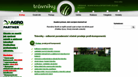 What Travnik-realizace.cz website looked like in 2020 (3 years ago)