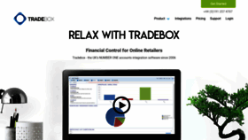 What Tradebox.uk.com website looked like in 2020 (3 years ago)