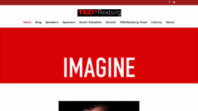 What Tedxrexburg.com website looked like in 2020 (3 years ago)