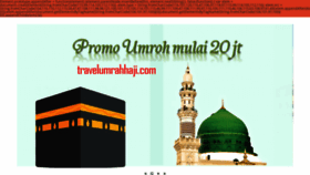 What Travelumrahhaji.com website looked like in 2020 (3 years ago)