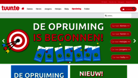 What Tuunte.nl website looked like in 2020 (3 years ago)