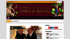 What Tarotmarsella.com website looked like in 2020 (3 years ago)