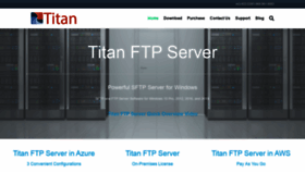 What Titanftp.com website looked like in 2020 (3 years ago)