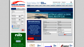 What Travelclub.com.au website looked like in 2020 (3 years ago)