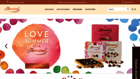 What Thorntons.co.uk website looked like in 2020 (3 years ago)