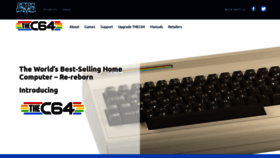 What Thec64.com website looked like in 2020 (3 years ago)