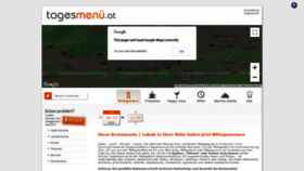 What Tagesmenue.at website looked like in 2020 (3 years ago)