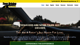 What Teendrivingsolutions.com website looked like in 2020 (3 years ago)