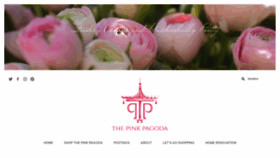 What Thepinkpagoda.us website looked like in 2020 (3 years ago)