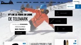 What Telemark-shop.fr website looked like in 2020 (3 years ago)