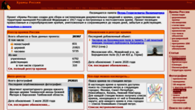 What Temples.ru website looked like in 2020 (3 years ago)