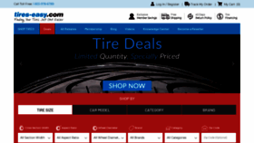 What Tires-easy.com website looked like in 2020 (3 years ago)