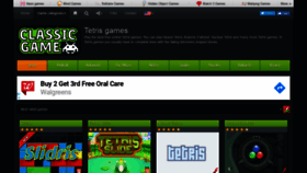 What Tetrisgames4all.com website looked like in 2020 (3 years ago)