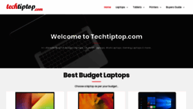 What Techtiptop.com website looked like in 2020 (3 years ago)