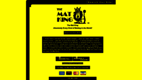 What Thematking.com website looked like in 2020 (3 years ago)