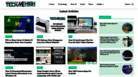 What Techmehigh.com website looked like in 2020 (3 years ago)