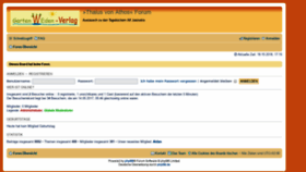 What Thalusforum.de website looked like in 2020 (3 years ago)