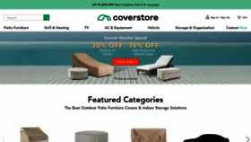 What The-cover-store.com website looked like in 2020 (3 years ago)