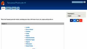 What Tza.postcodebase.com website looked like in 2020 (3 years ago)